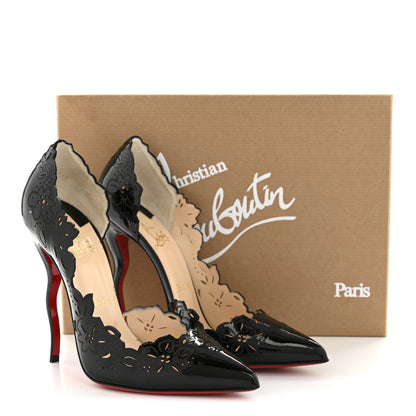 Christian Louboutin Patent Beloved 120 Pumps 39 Black 10 of 10