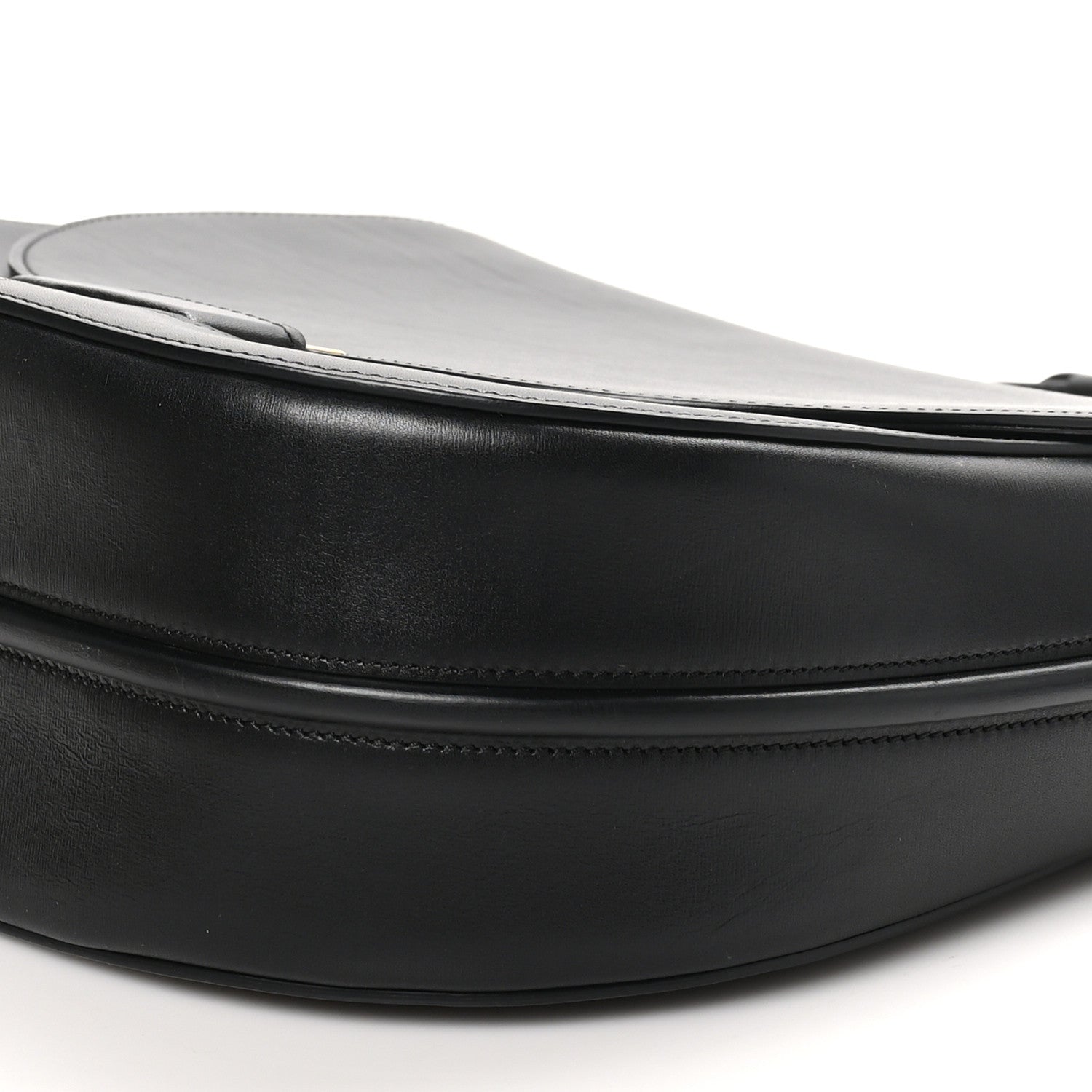 Celine Satin Calfskin Medium Trotteur Black 10 of 11