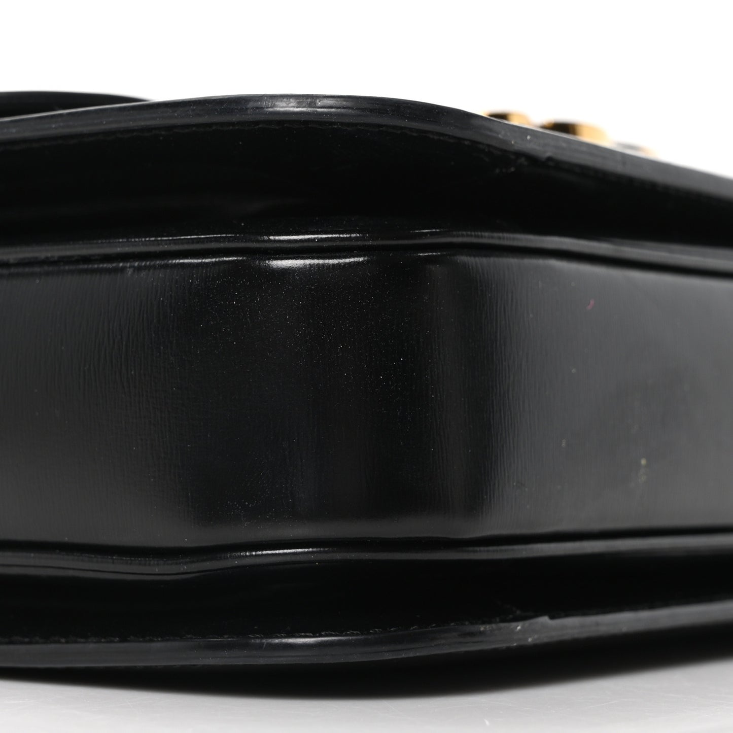 Shiny Calfskin Medium Triomphe Black