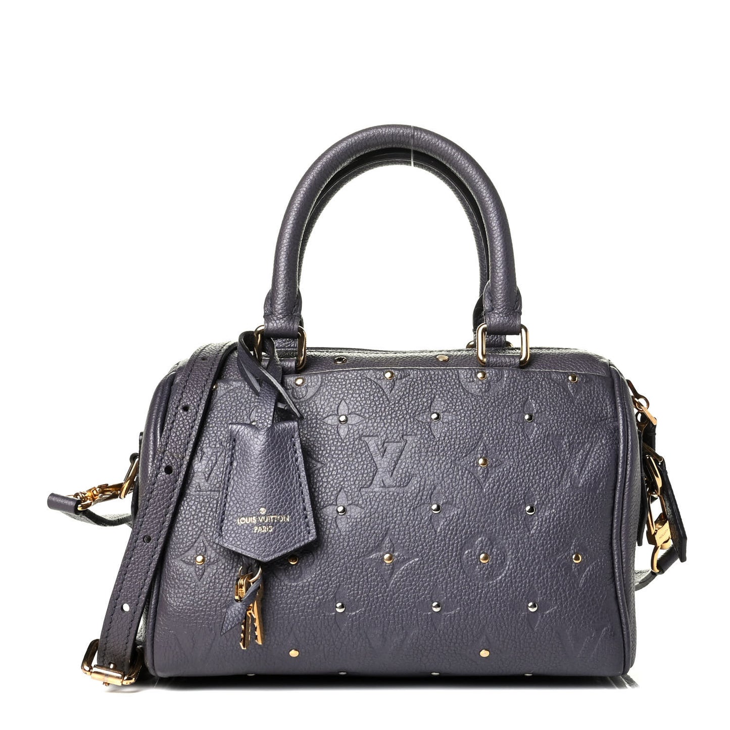Empreinte Studded Speedy Bandouliere 20 Gris Silver