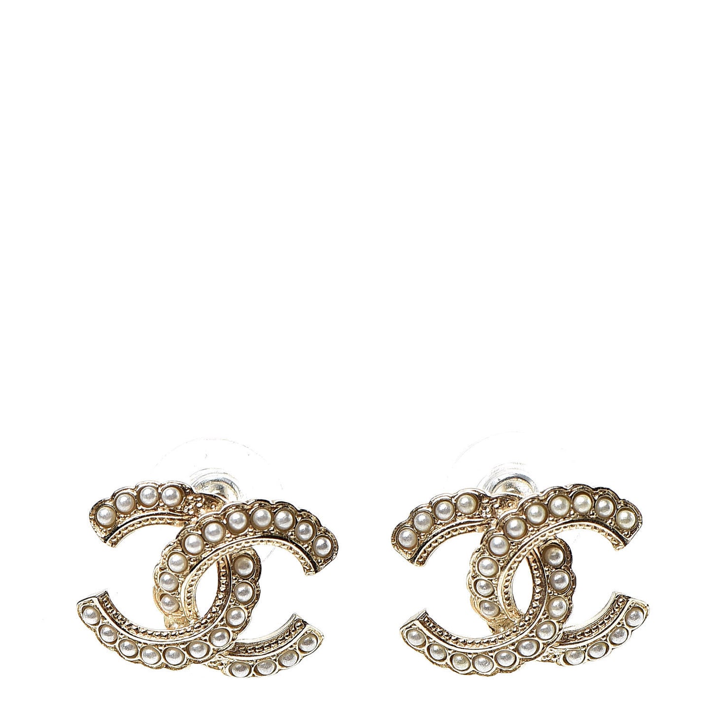 Pearl Queen of France CC Earrings Gold