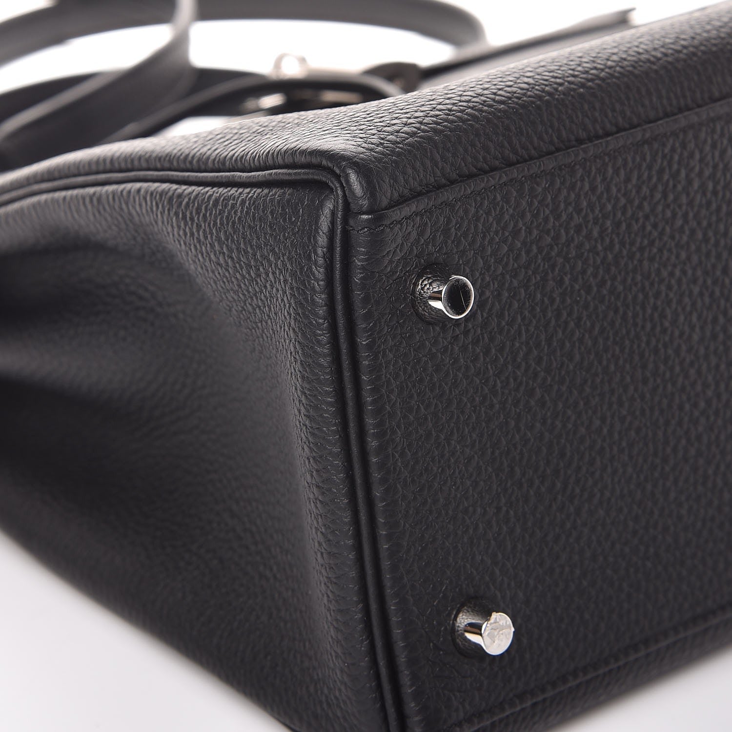 Hermes Togo Kelly Retourne 32 Black 10 of 13