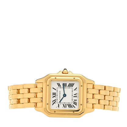 Cartier 18K Yellow Gold 27mm Panthere Quartz Watch 2 of 5