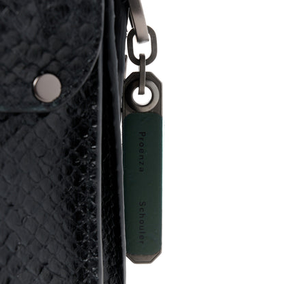 Proenza Schouler PROENZA SCHOULER Snakeskin Tiny PS1 Satchel Black 8 of 11