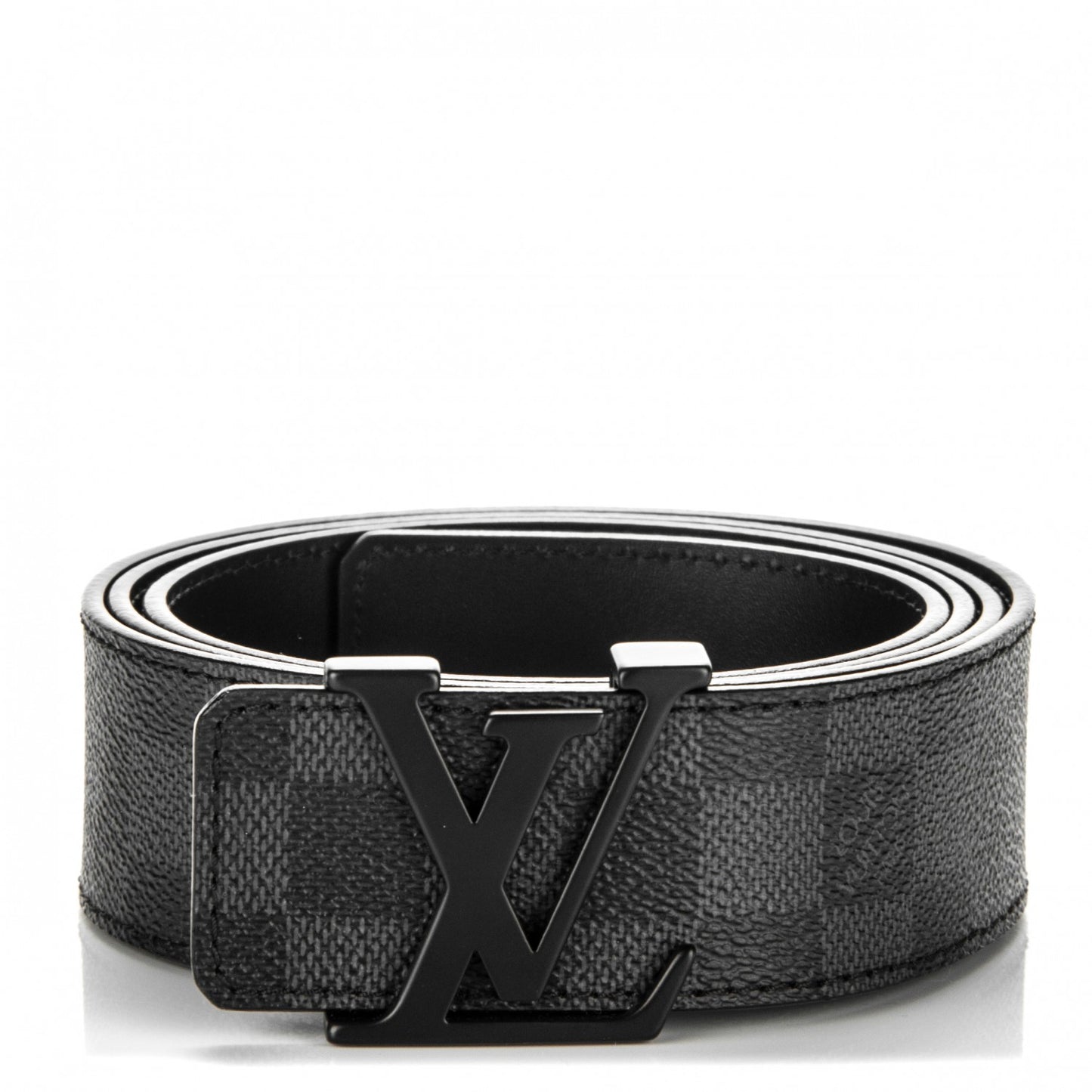 Damier Graphite 40mm LV Initiales Belt 110 44