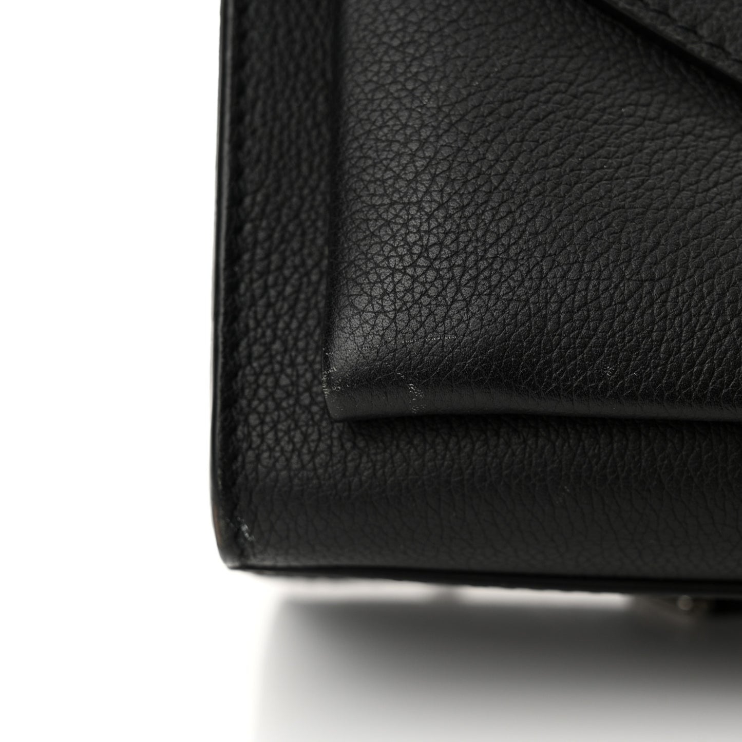 Soft Calfskin My Lockme Chain Bag BB Black