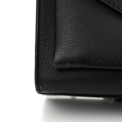 Louis Vuitton Soft Calfskin My Lockme Chain Bag BB Black 10 of 11