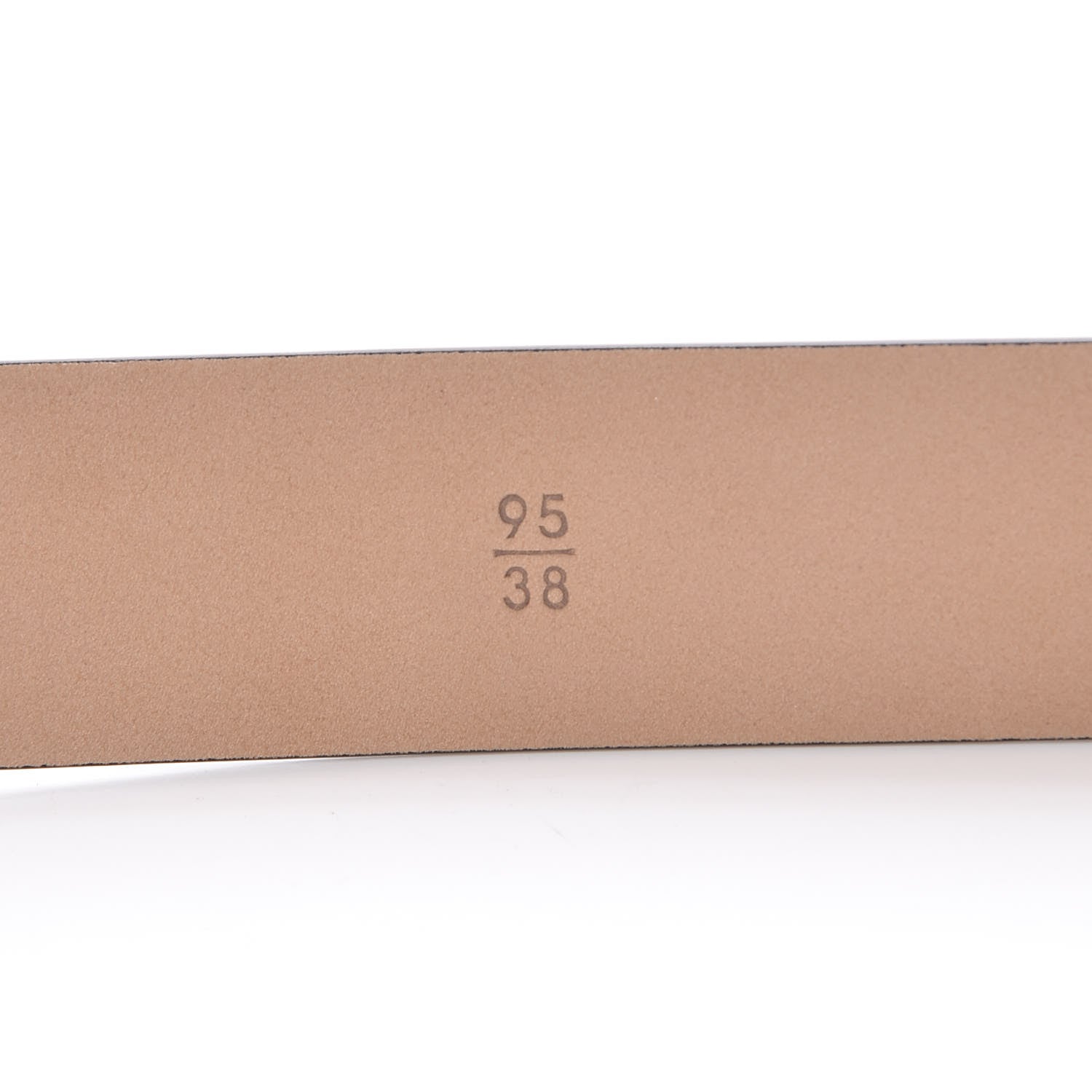 Chanel Calfskin Belt 95 38 Black 6 of 8