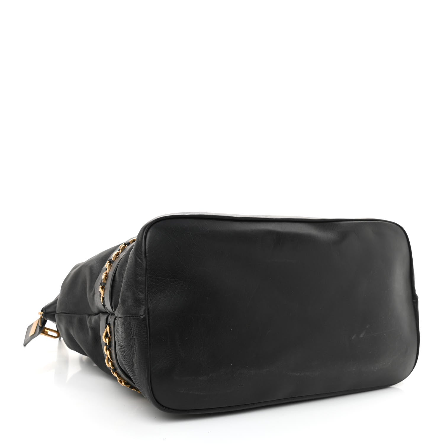 Chloe Calfskin Kira Convertible Bowler Bag Black 4 of 9