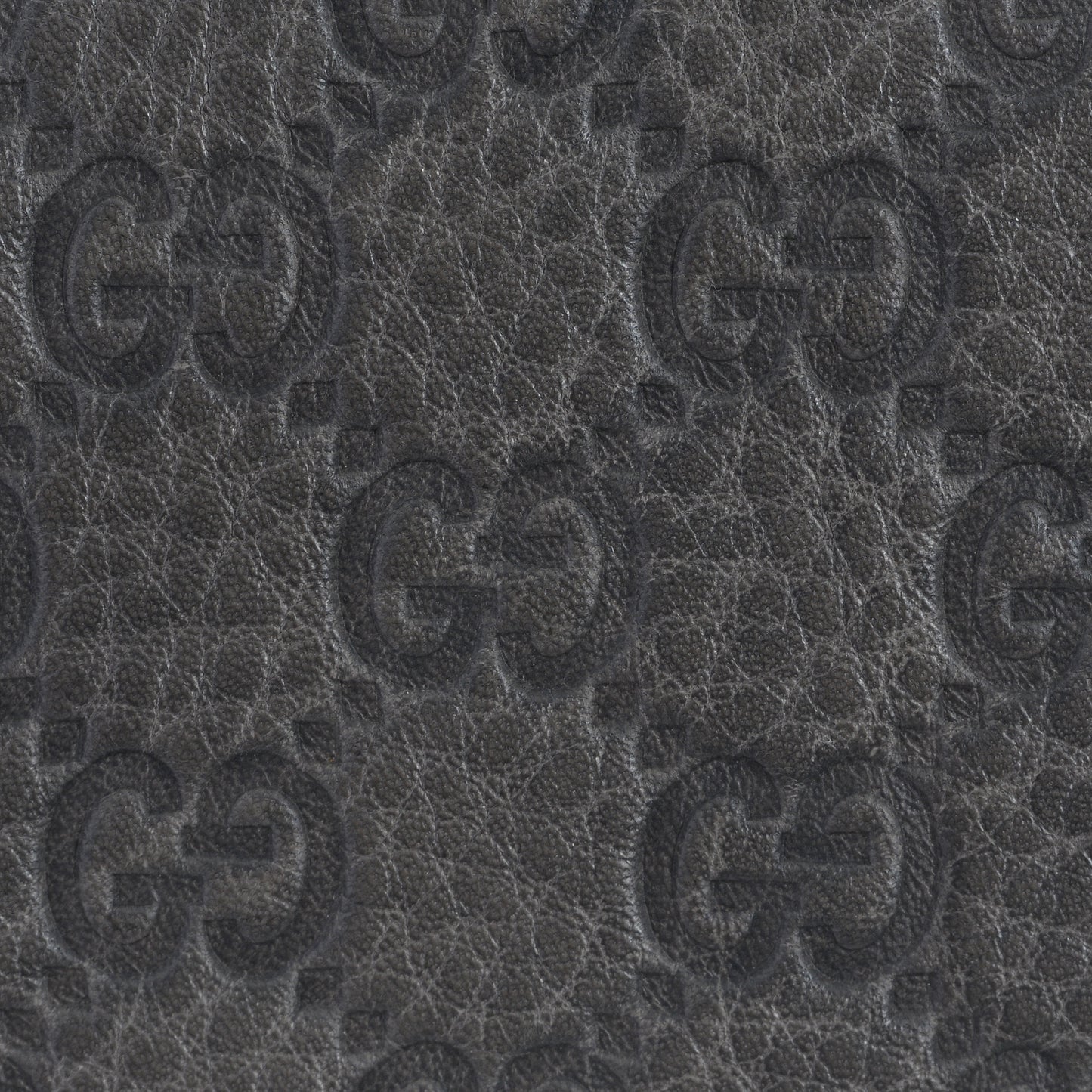 Guccissima Bamboo Tassel Zip Around Wallet Grey