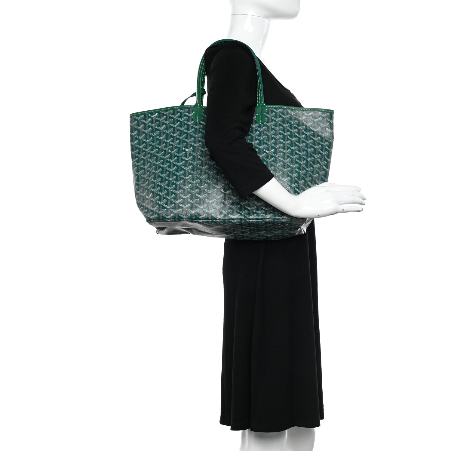Goyard Goyardine Saint Louis PM Green 2 of 11