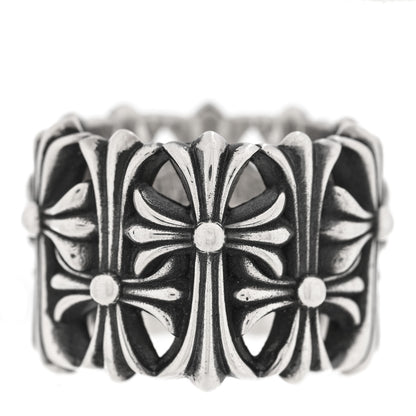 Chrome Hearts Sterling Silver Cemetery Cross Ring 62 10 3 of 5