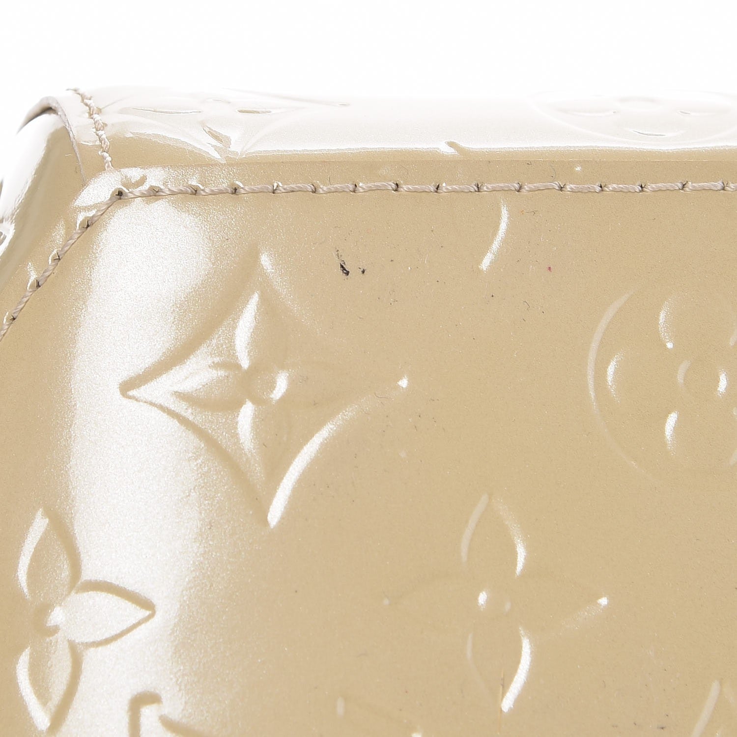 Louis Vuitton Vernis Sherwood PM Blanc Corail 10 of 13