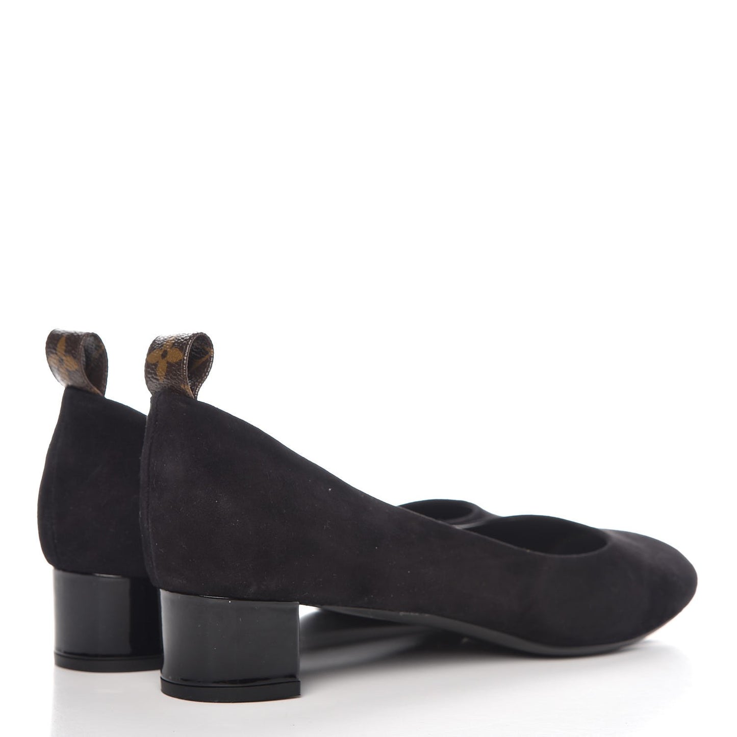 Suede Uniformes Pump 38.5 Black