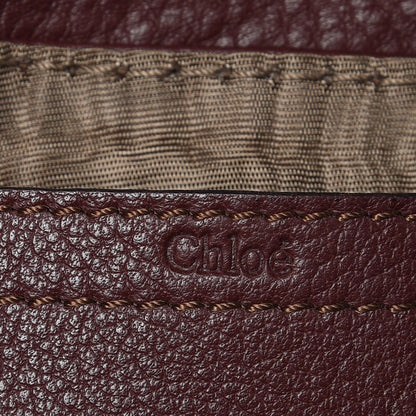 Chloe Calfskin Marcie Pochette Crossbody Bag Wine Purple 7 of 10