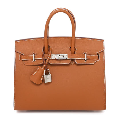 Hermes Epsom Birkin Sellier 25 Gold 1 of 11