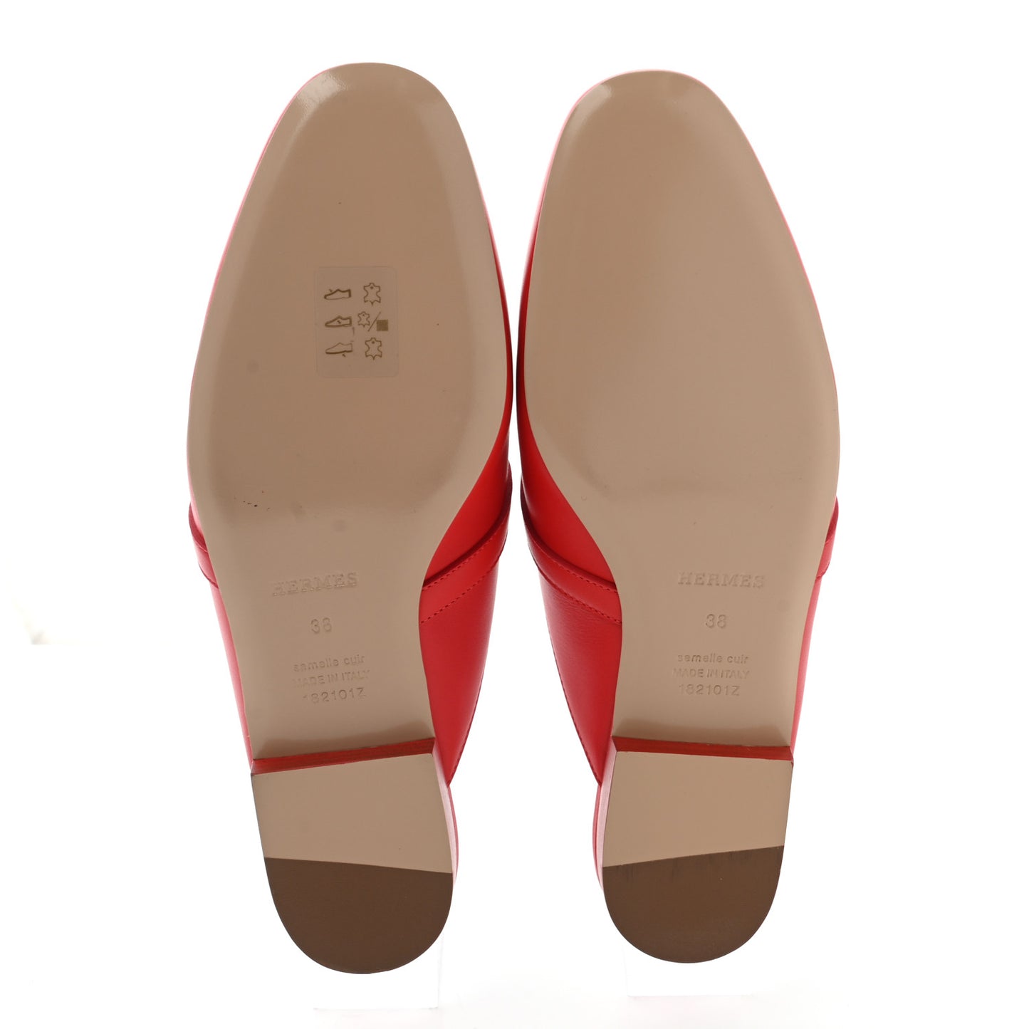 Calfskin Oz Mules 38 Pavot