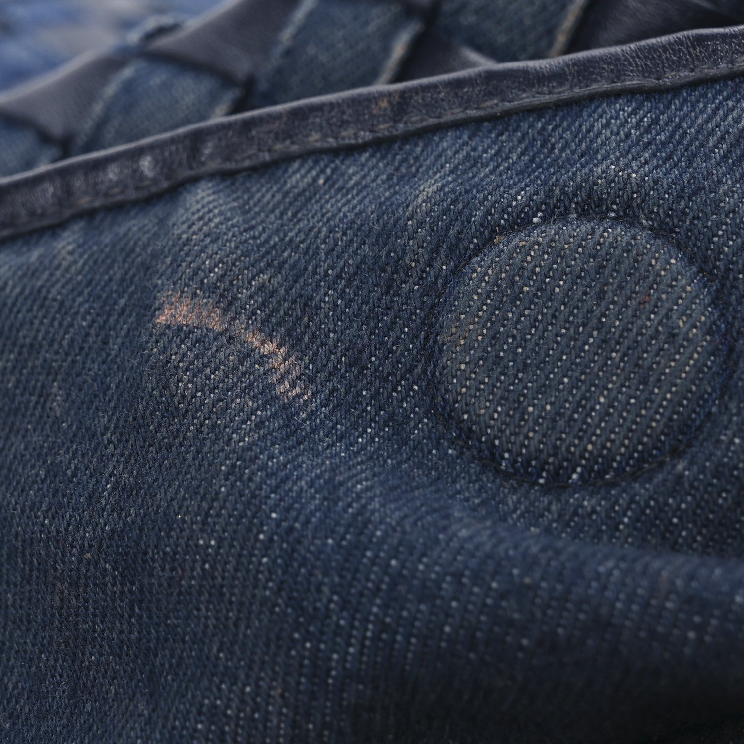 Bottega Veneta Denim Nappa Intrecciato Large Hop Abyss Indigo 12 of 14
