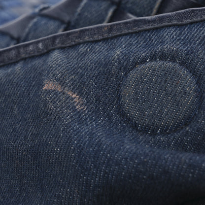 Bottega Veneta Denim Nappa Intrecciato Large Hop Abyss Indigo 12 of 14