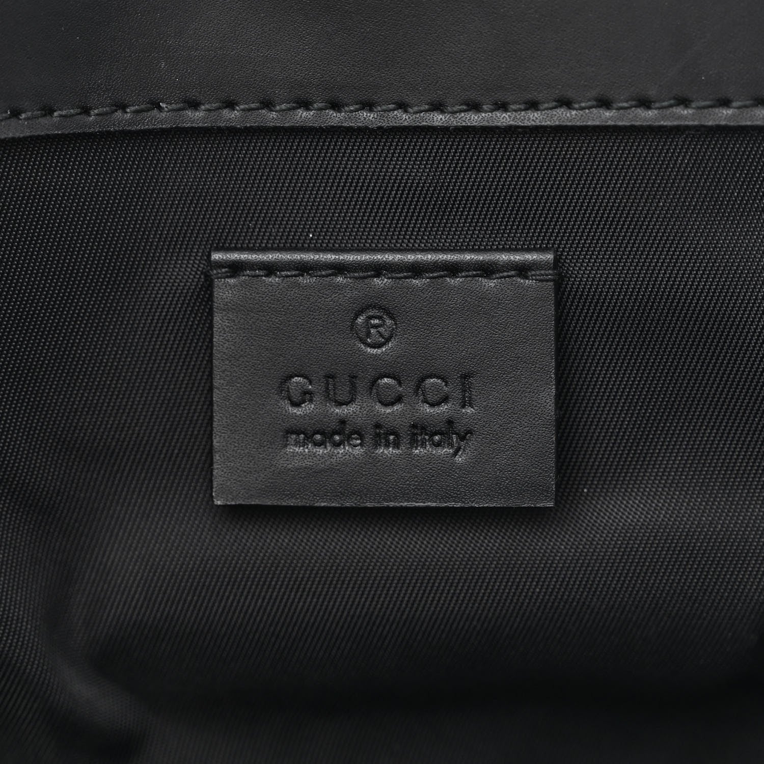 Gucci GG Supreme Monogram Web Messenger Diaper Bag Black Grey 7 of 13
