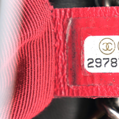 Chanel Aged Smooth Calfskin Quilted Medium Gabrielle Logo Hobo Black 7 of 10
