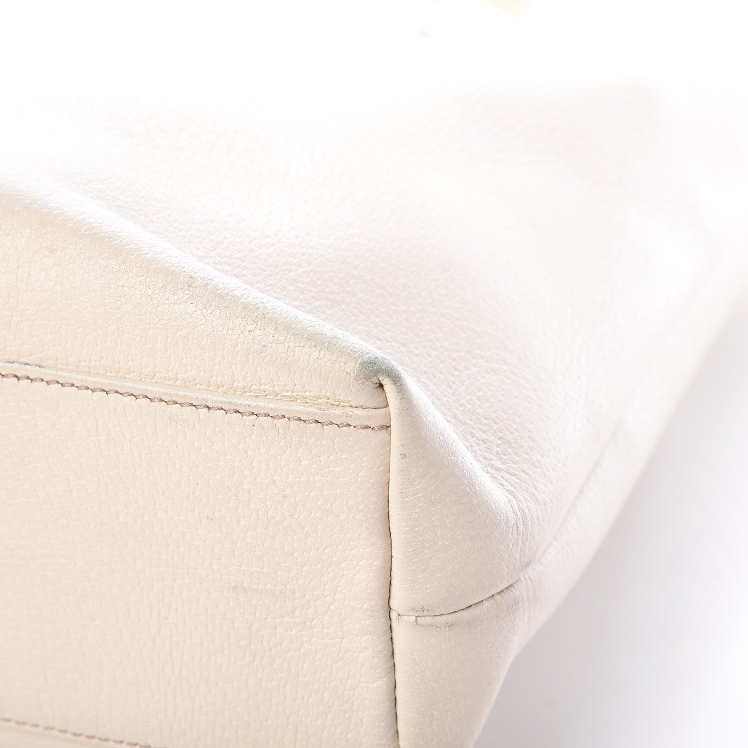 Gucci Calfskin Abbey Tote Off White 12 of 13