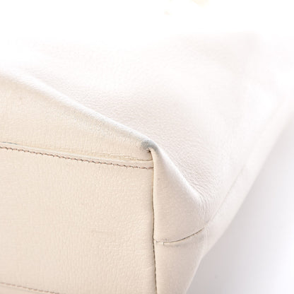 Gucci Calfskin Abbey Tote Off White 12 of 13