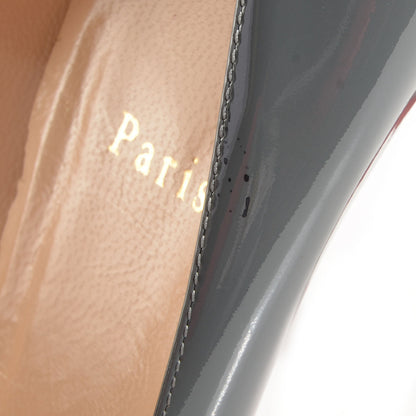 Christian Louboutin Patent Pigalle Plato 120 Pumps 41 Acier 8 of 8