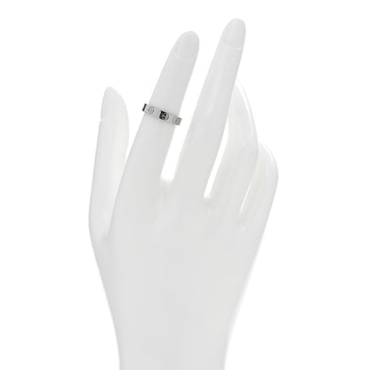 Cartier 18K White Gold 3.5mm LOVE Wedding Band Ring 49 4.75 2 of 4