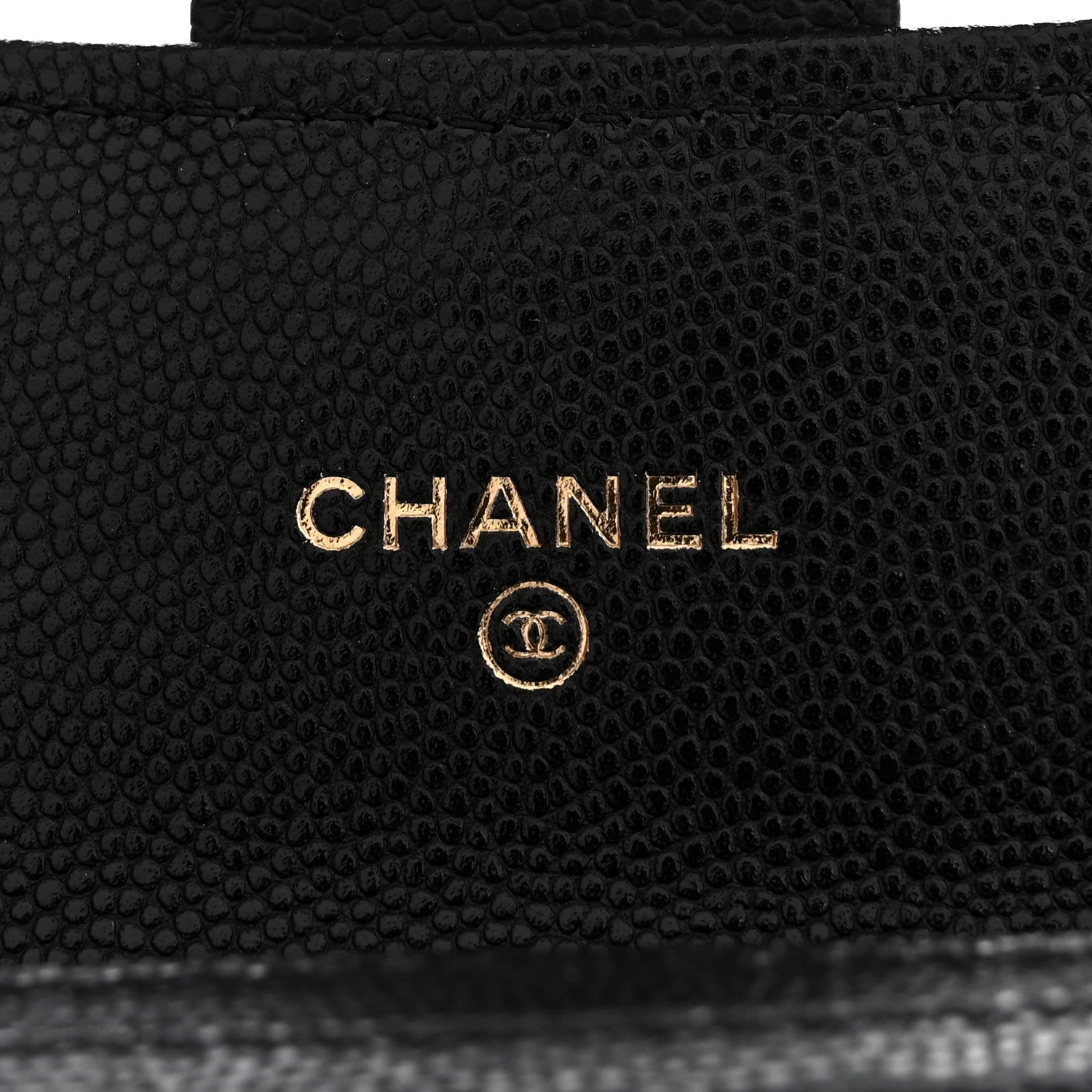 Chanel Caviar Quilted Medium Gusset Flap Wallet Black 6 of 8