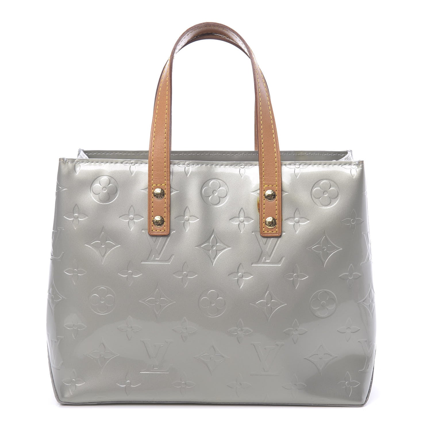 Louis Vuitton Vernis Reade PM Silver 1 of 10