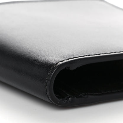 Gucci Plutone Calfskin Logo Bi-Fold Wallet Black 7 of 12