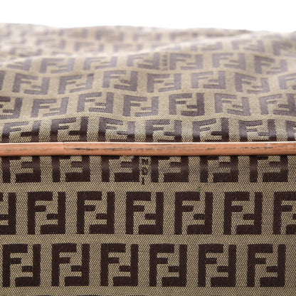 Fendi Zucchino Large Travel Bag Tan 8 of 14