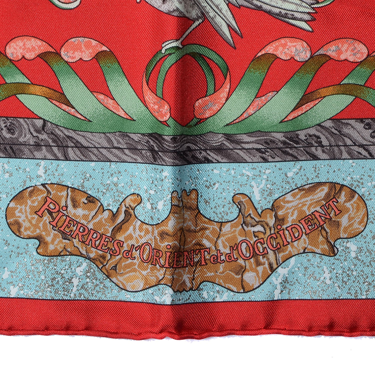Hermes Silk Pierres D'Orient Et D'Occident Scarf 90 4 of 5