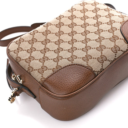 Gucci Monogram Mini Bree Messenger Bag Beige Tabacco 10 of 12