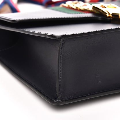 Gucci Calfskin Small Sylvie Shoulder Bag Black 7 of 12