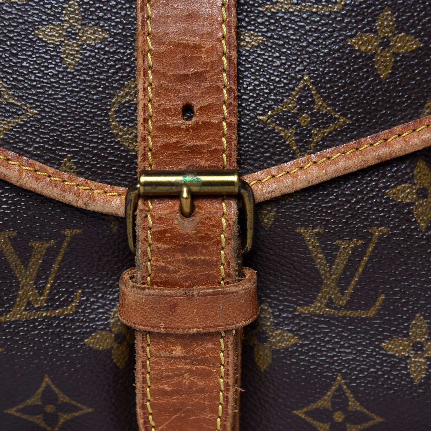Louis Vuitton Monogram Saumur 35 5 of 6