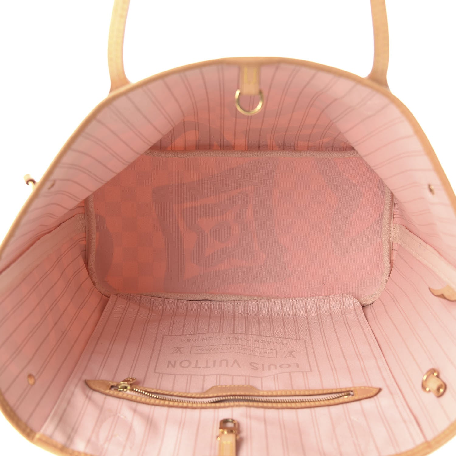 Louis Vuitton Damier Azur Tahitienne Neverfull MM 5 of 10