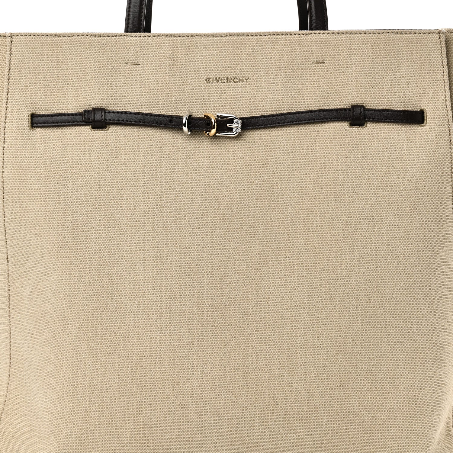 Givenchy Canvas Large Voyou Tote Army Beige 7 of 9