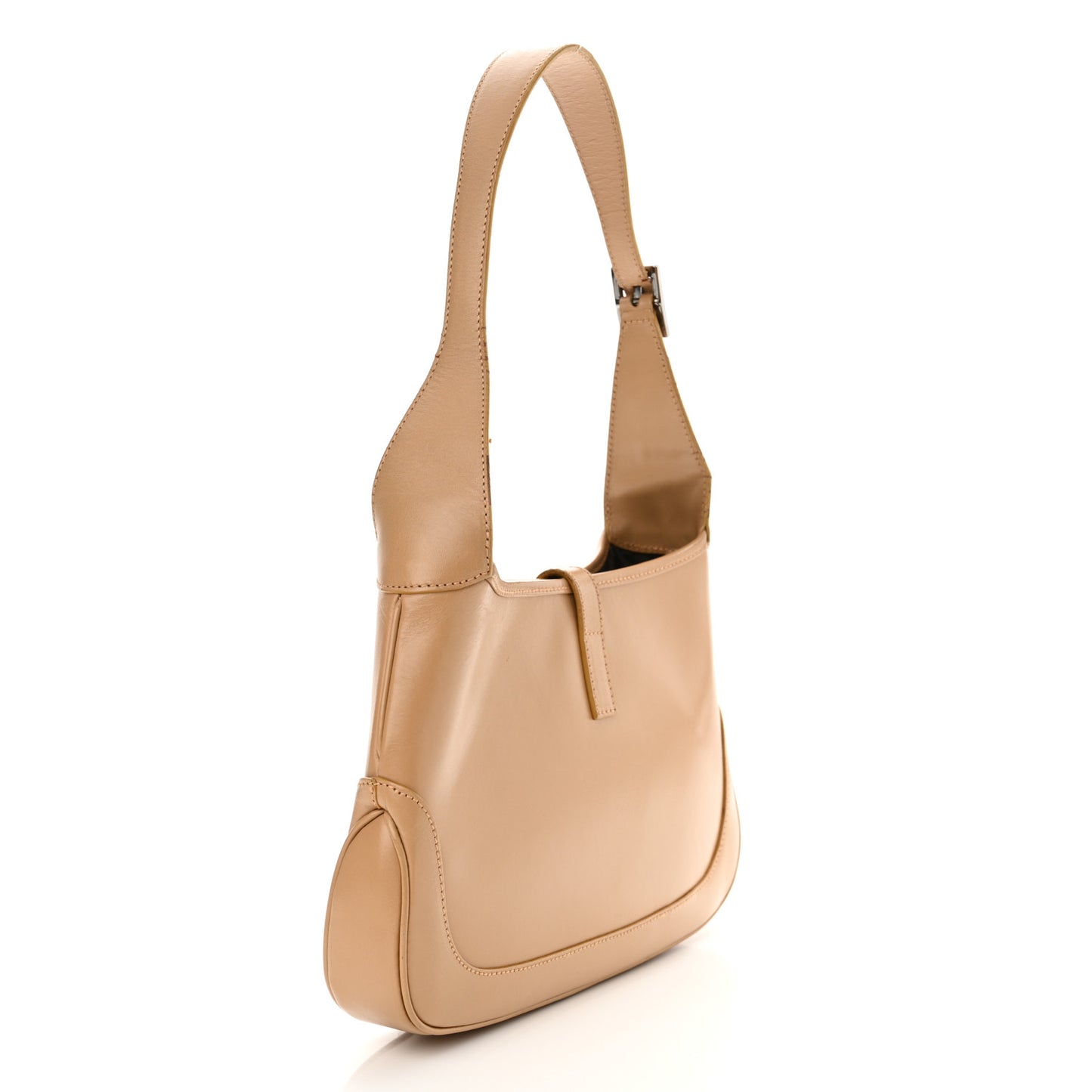 Calfskin Small Jackie O Hobo Beige
