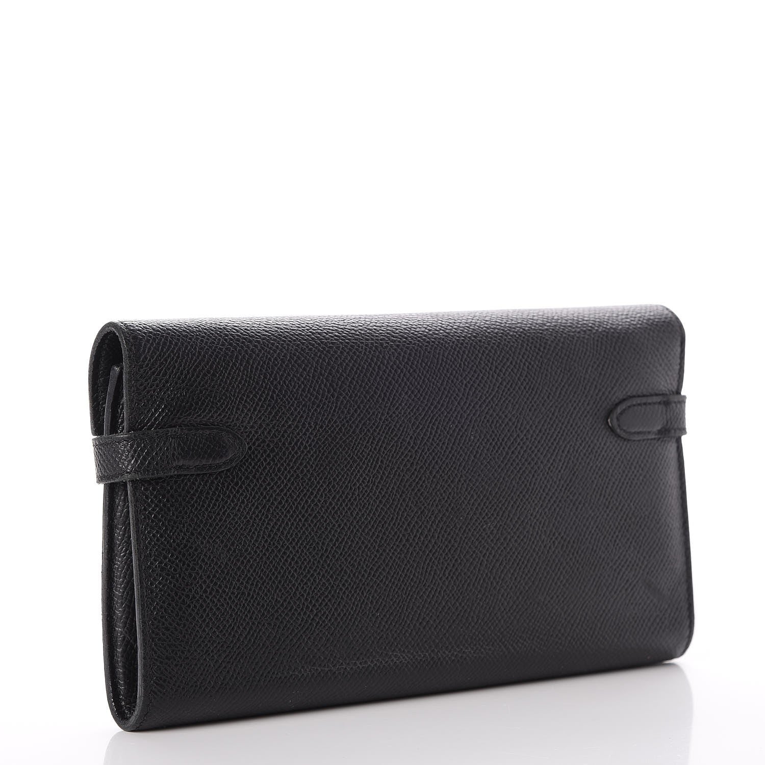 Hermes Epsom Kelly Longue Wallet Black 3 of 8