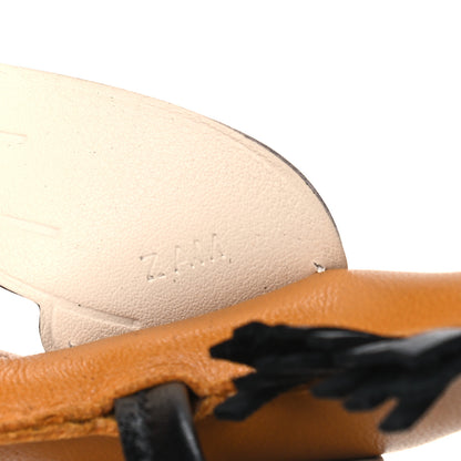 Hermes Milo Lambskin Grigri Rodeo Pegase Horse Bag Charm PM Sesame Black Nata 4 of 4