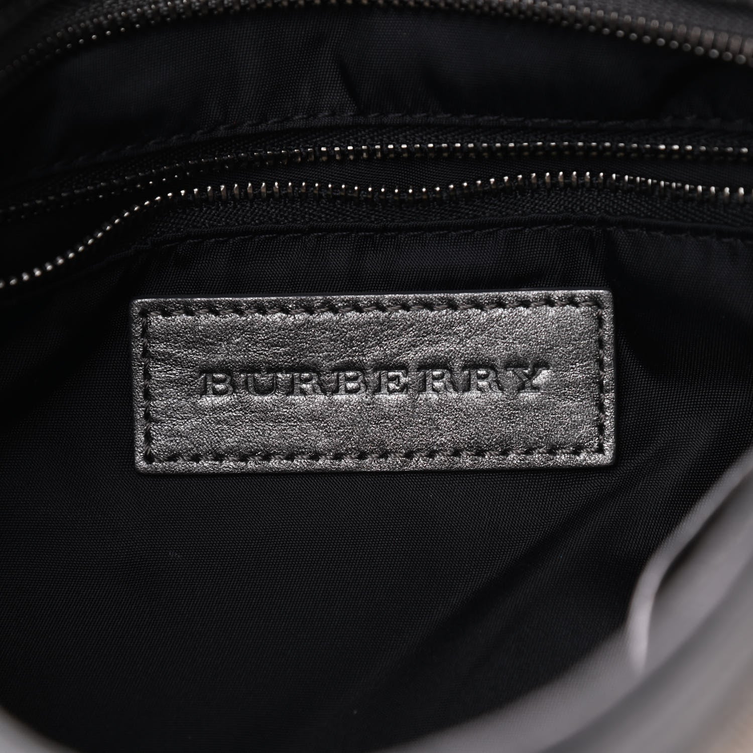 Burberry Shimmer Check Medium Fairby Hobo Pewter 6 of 9
