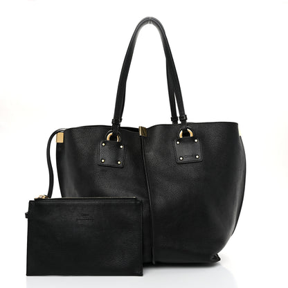 Chloe Smooth Calfskin Medium Vick Tote Black 3 of 12
