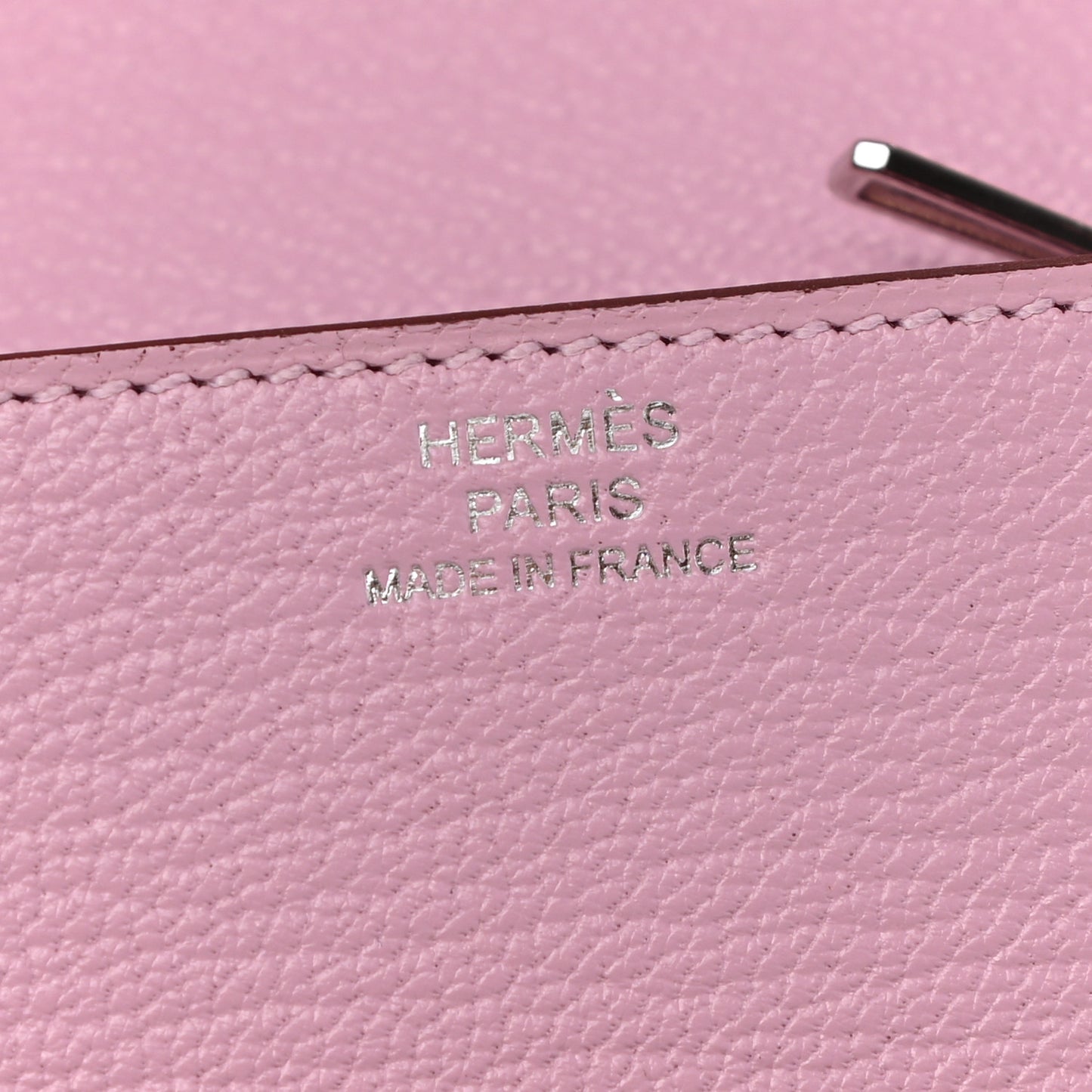 Chevre Mysore Roulis Slim Wallet Mauve Sylvestre