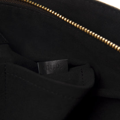 Louis Vuitton Monogram Flower Zipped Tote MM Black 9 of 10
