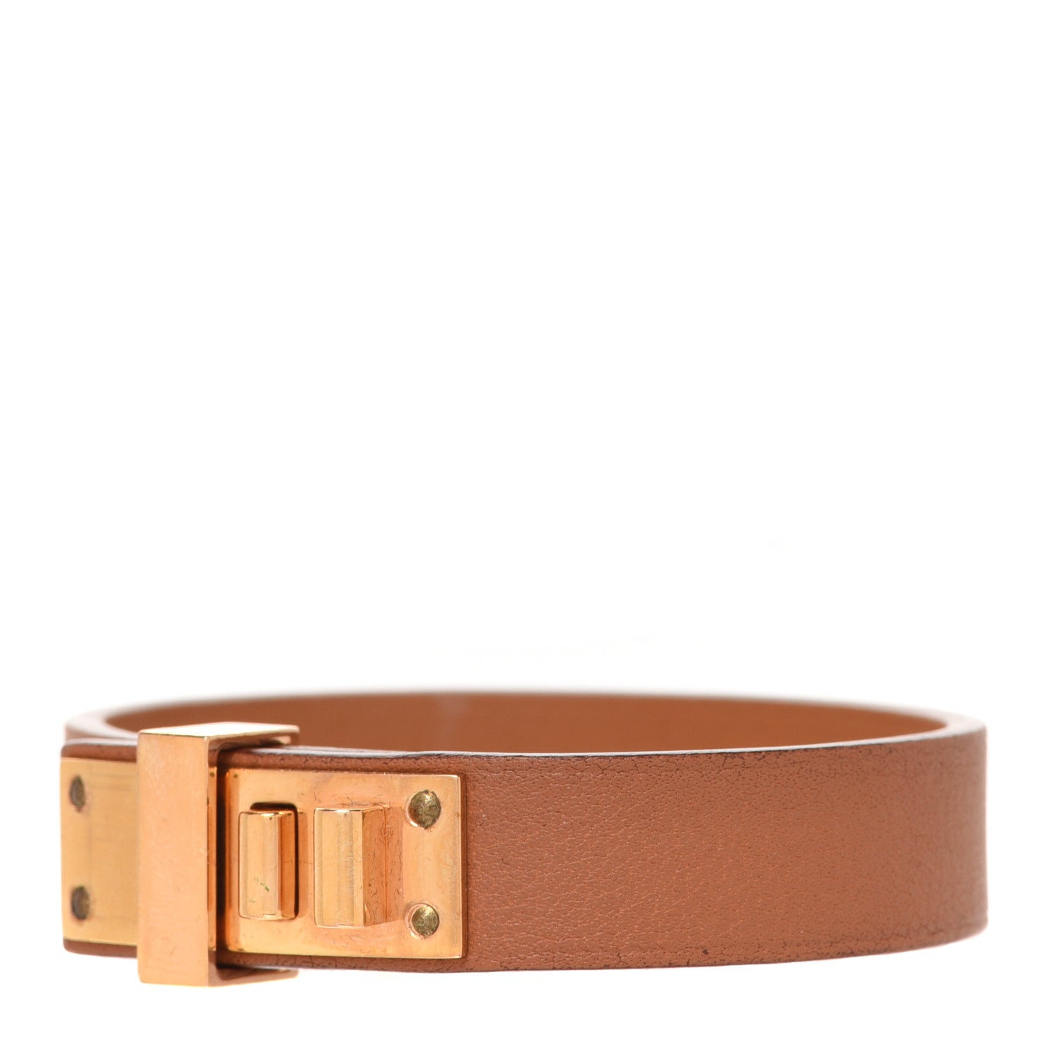 Hermes Swift Mini Dog Carrees Bracelet T2 Gold 1 of 7