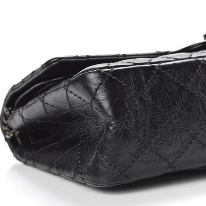 Chanel Aged Calfskin Quilted 2.55 Reissue 225 Flap So Black 6 of 10