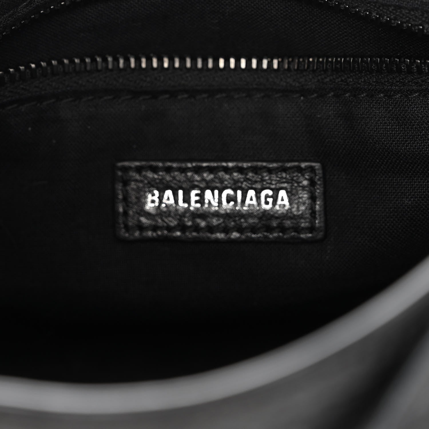 Balenciaga Agneau Arena Classic Black Hardware Mini City Black 7 of 11