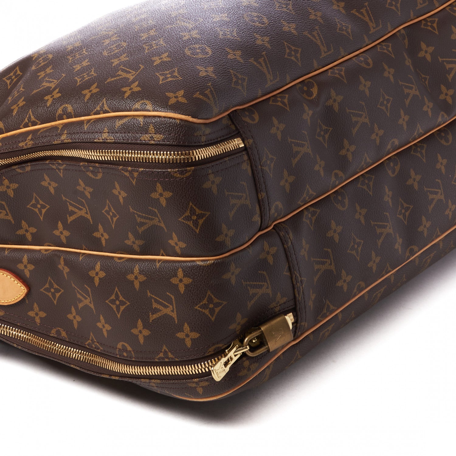 Louis Vuitton Monogram Alize 2 Compartment Luggage 5 of 9